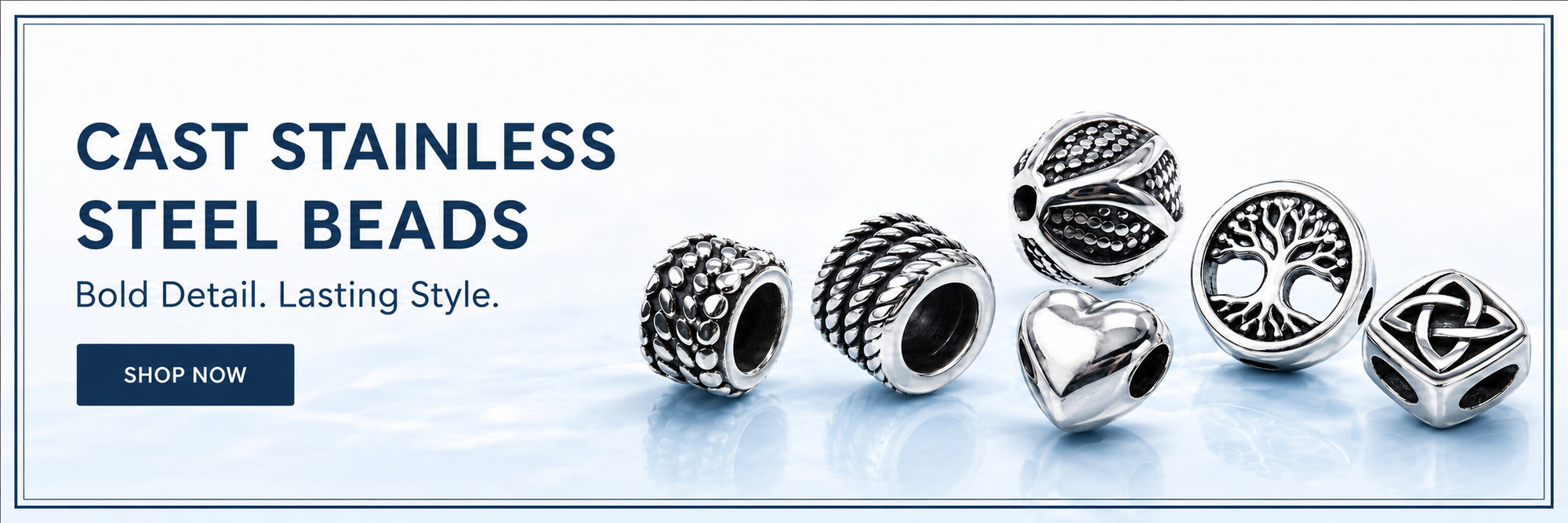 Cast Stainless Steel Beads